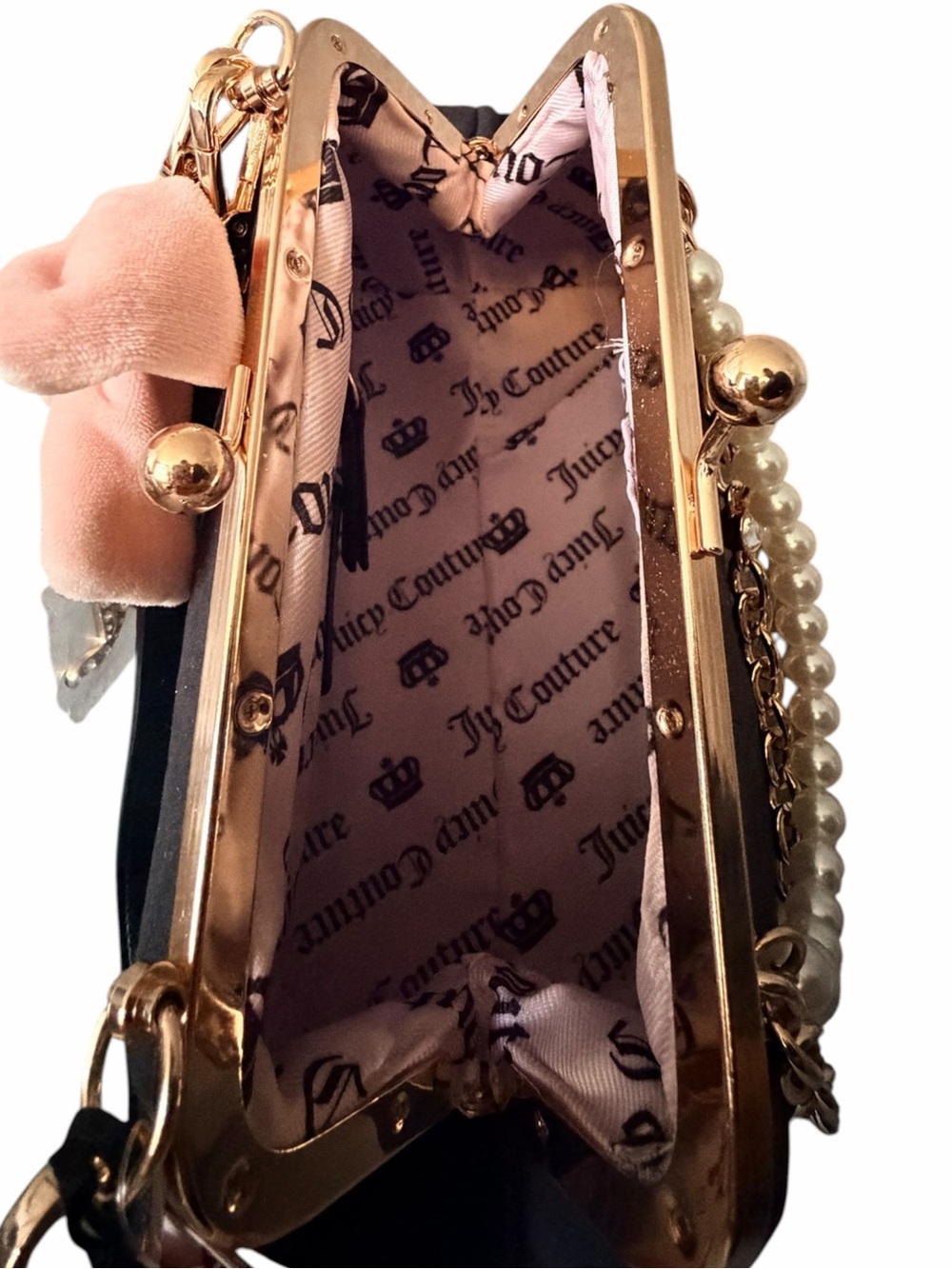 Juicy Couture Kisslock Charm Haus Frame Bag - Picture 5 of 6